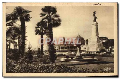 Ogród Albert I — Pomnik i fontanna — Galithia
