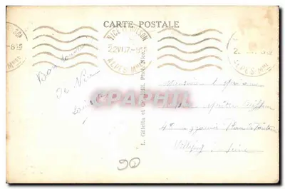 NICE — Vista geral — L. Gilletta e Cie, Fot. Nice, n°105 — Verso