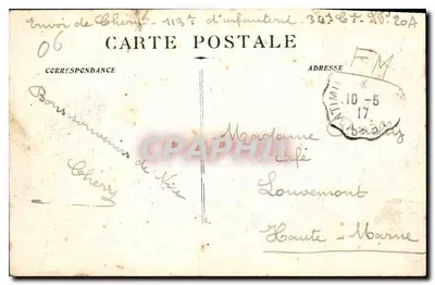 Nice — Nowe Ogrody — Photo Cauvin — Nice, n° 1688 — Rewers
