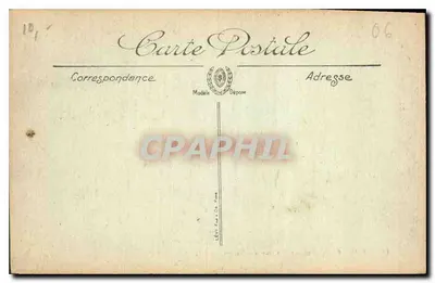 CANNES — Uitzicht op de Kruis van de Wachters — SELBOTA, n°144 — Achterkant