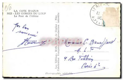 Góry Loup — Most Abime — Wydawnictwo MAR, Nice — Rewers