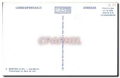Cap-Martin — Spacer nad morzem — Adlia — Rewers