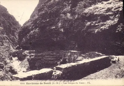 Les Gorges do Cians — Environs de Beuil (A.-M.) — FL.
