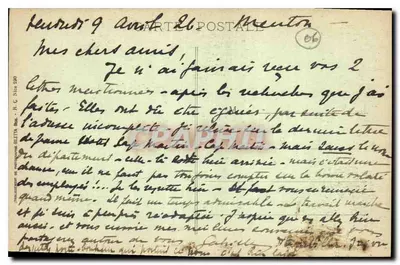 Menton - Las - Promenada Cap Martin — Wydawnictwo Gilletta, nr 976 — Rewers