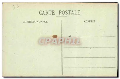 NANCY — Wielki Saloon Hotele Miasta — Fragment sufitu pomalowanego przez Morota — Imprimeries Réunies de Nancy, n° 274 — Rewers