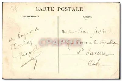 NANCY — Plac Stanisława i Urząd Miasta — Rotten KOP, n°84 — Rewers