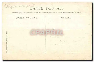 Vista de la Costa Azul — Cannes — editor Chronographie Française Paris — Reverso