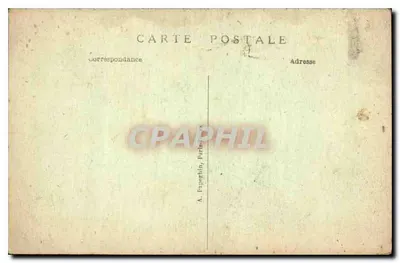 Versailles — Il Castello (lato del Parco) — Un giorno delle Grandi Acque — A. P. — n° 119 — Verso