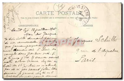 Palácio de Versailles — Galeria das Batalhas — Mme Moreau, editora, Versailles — Verso