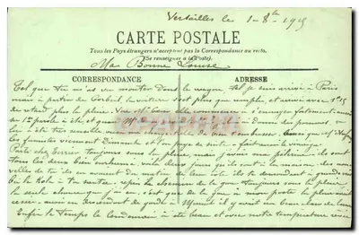 Ogród Versailles — Basen Escalade — LL. n°38 — Rewers