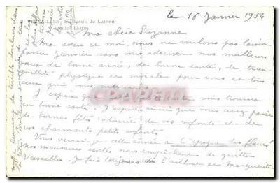Paryż — Basen Latony — wydawca nie podany, numer serii nie widoczny — Rewers