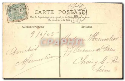 Versailles — Pałac — Galeria Bitew — LL — n°121 — Rewers