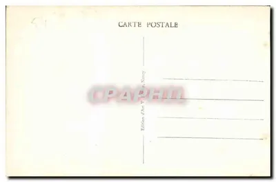 NANCY — Hemicykl Placu Carrière — Wydawnictwo Sztuki V. V. Nancy — Rewers