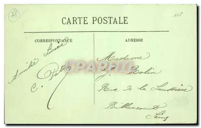 Jardins de Versailles — A Avenida das Três Fontes — LL. — Verso