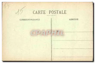 NANCY - Hémicycle de la Carrière - Pałac Rządu - Imprimeries Réunies de Nancy — Rewers