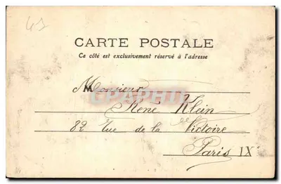 Loir-et-Cher — 84 — Castelo de Chaumont — editor T. L. Sugan — Verso