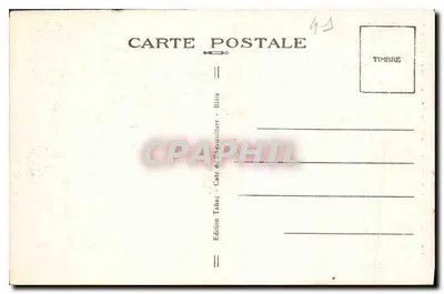 Blois (Loir-et-Cher) — O Castelo — A Salamandra (Emblema de Francisco I) — que se encontra na Sala dos Oficiais das Guardas — Verso