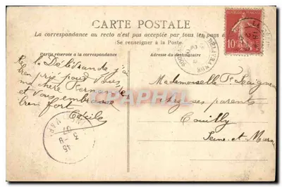 La Délivrande — Matka Boża Cudotwórcza — A.D. 264 — Rewers