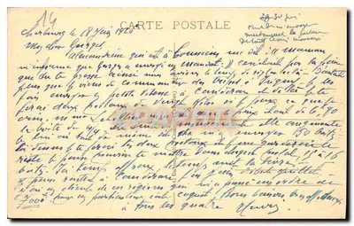 Bayeux - A Catedral - Vista geral — A+D, n°11 — Verso