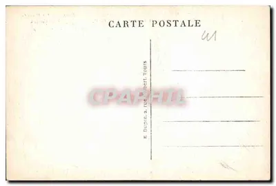 Blois (Loir-et-Cher) — El Castillo, Fachada interior de Francisco I — A.P. — Reverso