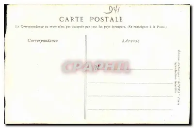 Zamek Chambord — Ogólny widok — Wydawnictwo Artystyczne SUPRA Paris — Rewers