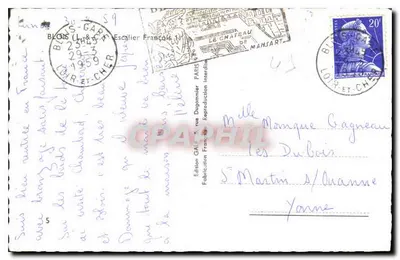 Zamek Mansart — Blois — Wydawnictwo GAF — Rewers