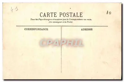 Blois — O Castelo — A Escada de Francisco I — LL — Verso