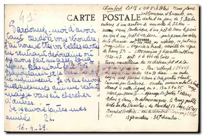 Chambord — Castelo de Chambord — Letton — Verso