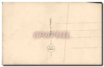 खुशी की युवा महिला — 1920 के शैली — P-C PARIS 1902 — पीछे