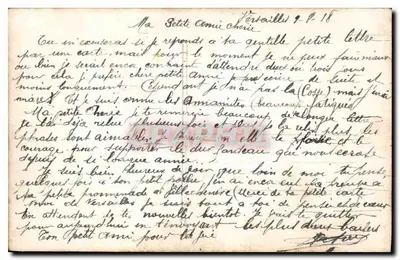 Liefde onder de maan — romantisch gedicht — G.H.D. Parijs n°1297 — Achterkant