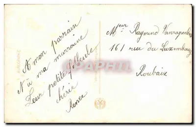 A Mais Bela Mulher da França — A Esmeralda — editada por AY Paris — Verso