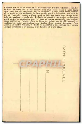 Fílide — Museu de Alexandre — Cabanel — Museu de Montpellier — Verso