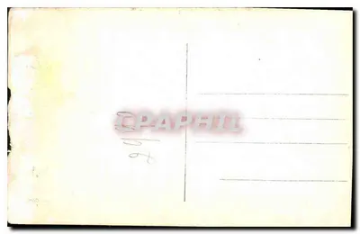 Jong koppel in omhelzing — bosje rozen — uitgever OYER n°2890 — Achterkant