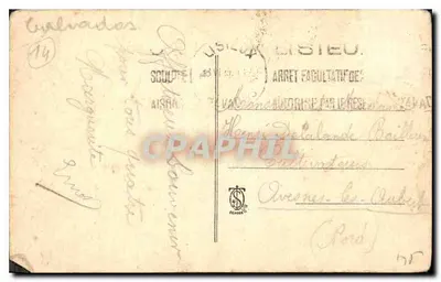A Capela das Carmelitas de Linieux — Grupo escultórico dominando o altar-mestre — n°25 — Verso
