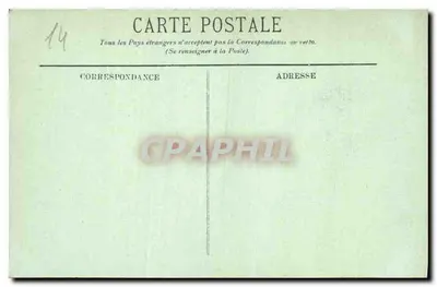 Caen — O Velho Hotel de Tban — As Janelas — LL — Verso