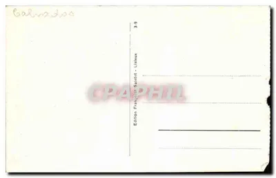 Lisieux - Vecchie case - Rue au Char F.S. — Édition Française Saintot - Lisieux, n°514 — Verso