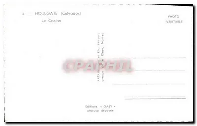 Houlgate (Calvados) — Il Casinò — Edizioni Gaby, Nantes — Verso