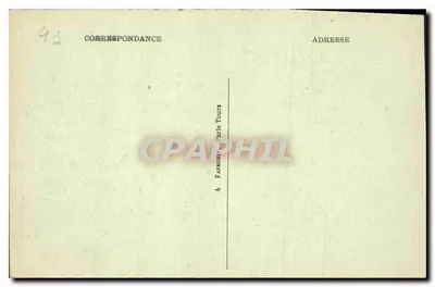Cheverny (Loir-et-Cher) — Zamek — Duży Saloon — A.P. — Rewers