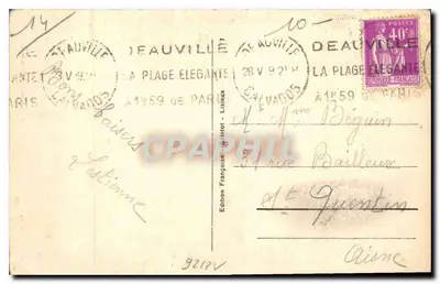 O Carmel (arquiteto Adeline) — Lisieux — F. S. — Verso