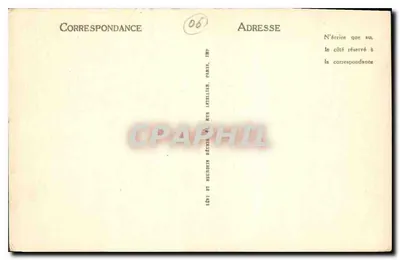 Cap d'Antibes — Droga na Cap do Juan-les-Pins — LL. — Rewers