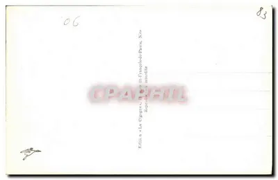 Monte-Carlo — Jardins do Casino — A Pequena África — Edição La Cigogne, St-François-de-Paule — Verso