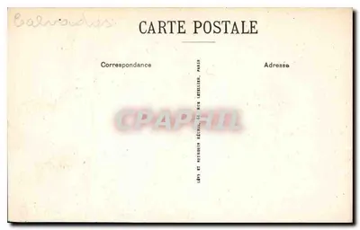 Bayeux — A Torre Central — LL. — Verso