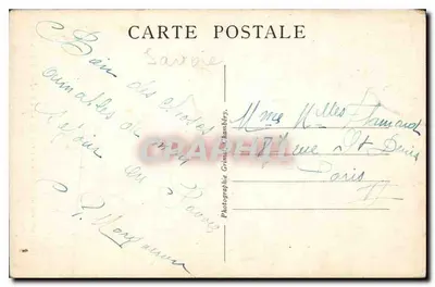 Savoie Turística — A Cascata Saint-Benoît — Avrieux, n°455 — Verso
