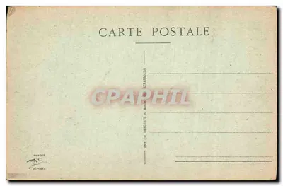 Strasburg - Pałac dawnej Cesarski - Plac Republiki - Wydawca: Ch. Bergeret — Rewers