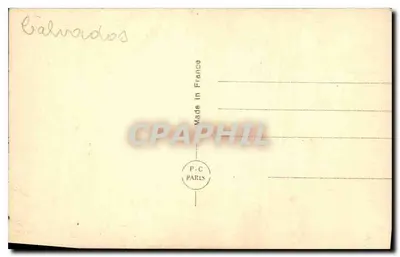 Święta Tereska Dziecka Jezusa — przedstawienie religijne — P-C Paris 2052 — Rewers