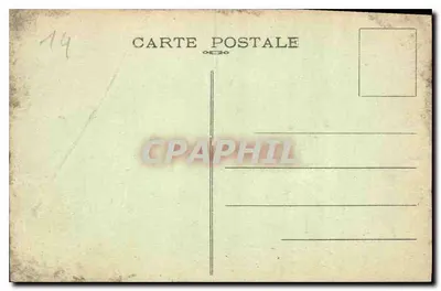 Vauville — Spadek do Morza — A. Becquemin-Roupsard, wyd. w Cherbourgu — Rewers