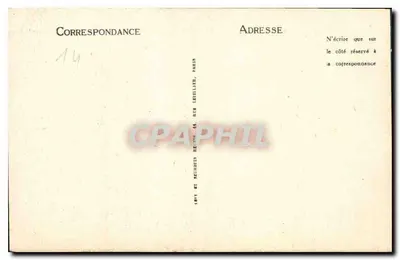 Caen — Katedra Świętego Etienne, zachodnia fasada z XII wieku — LL — Rewers