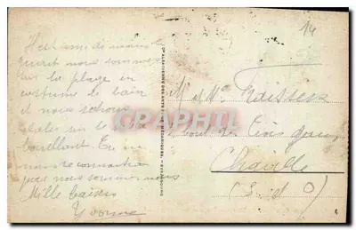 Deauville - Parterres floridos — editor CPAPHIL Mécaniques, Strasbourg, n° 226 — Verso