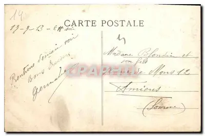 CAEN — Dénicheurs — Wydawca P. R. (nr 35) — Rewers