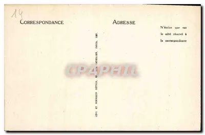 CAEN — Panorama z Saint-Pierre — LL — Rewers
